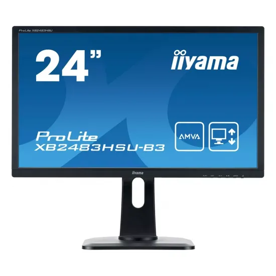 Monitor Iiyama ProLite XB2483HSU-B3 Black (24"/1920x1080)