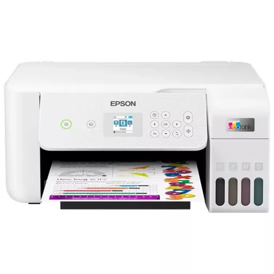 Multifunctional Inkjet Epson EcoTank L3266, A4, White