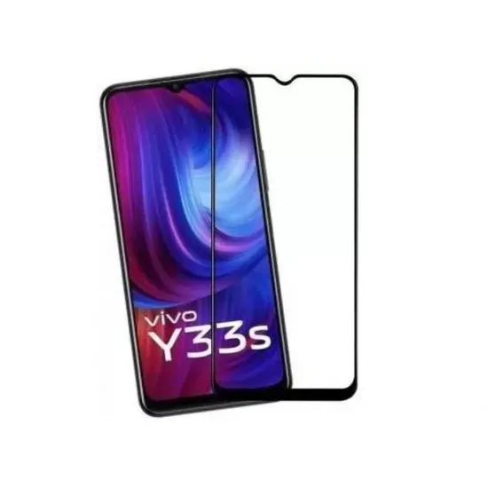 Защитное стекло Helmet Diamond Glass 4D Black для Vivo Y33s