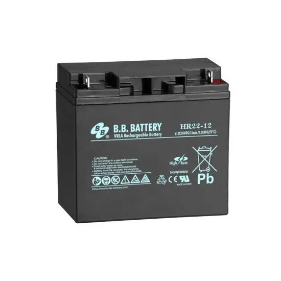 Acumulator UPS BB Battery HR22-12, 12 V 22 Ah