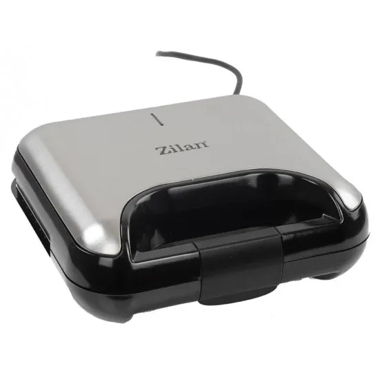 Аparat de sandwich Zilan ZLN4704 Inox/Black (800 W)