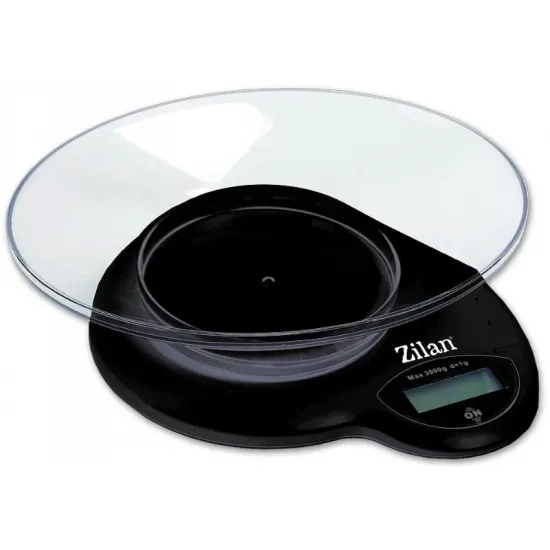 Cântar de bucătărie Zilan ZLN-7698, Black
