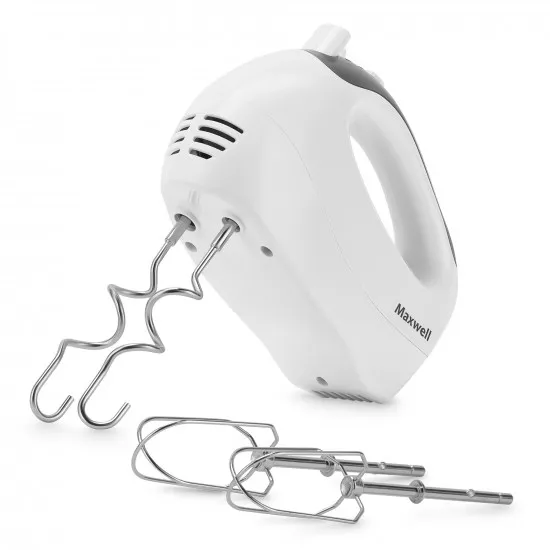 Mixer manual MAXWELL MW-1356 White/Silver (300 W)