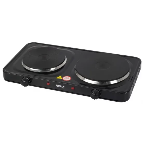 Электическая настольная плита Floria ZLN2844, Black