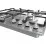 Plită gaz Gorenje GW641EX Inox