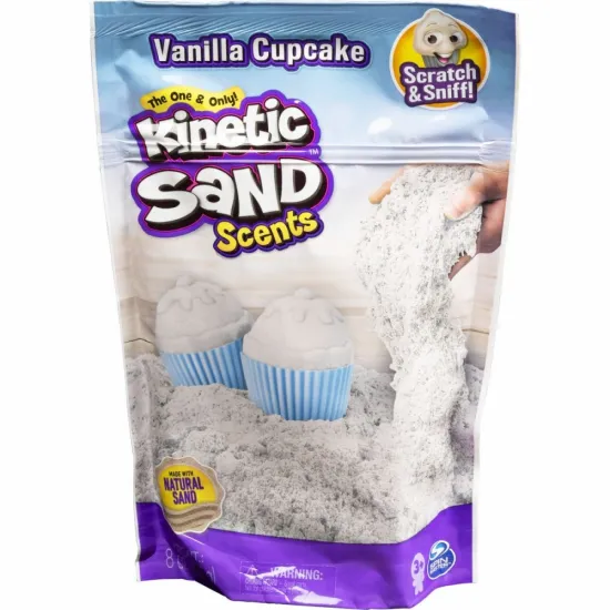 Kinetic Sand 6063079 Кинетический песок Vanilla Cupcake