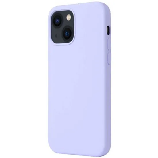 Husă Helmet Liquid Silicone pentru iPhone 14, Purple