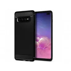 Husă Helmet Carbon Fiber pentru Xiaomi Mi 10T Lite, Black