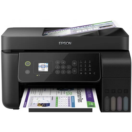МФУ струйное с СНПЧ Epson L5190 Black (A4)