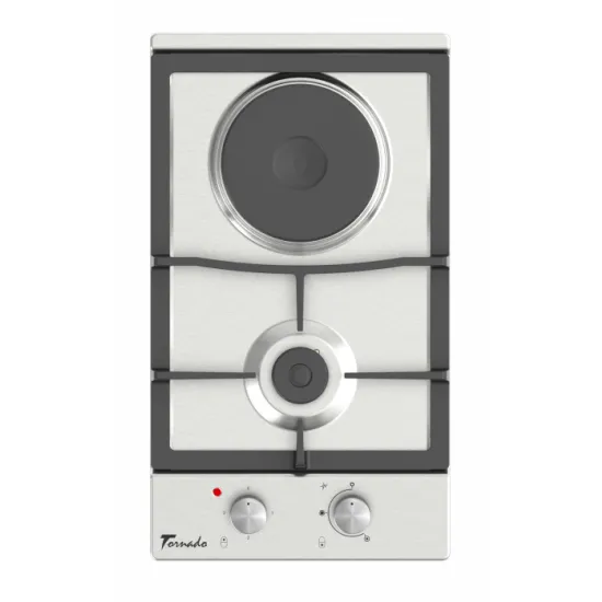 Plită mixtă Tornado BRD30 1G1E IX Inox