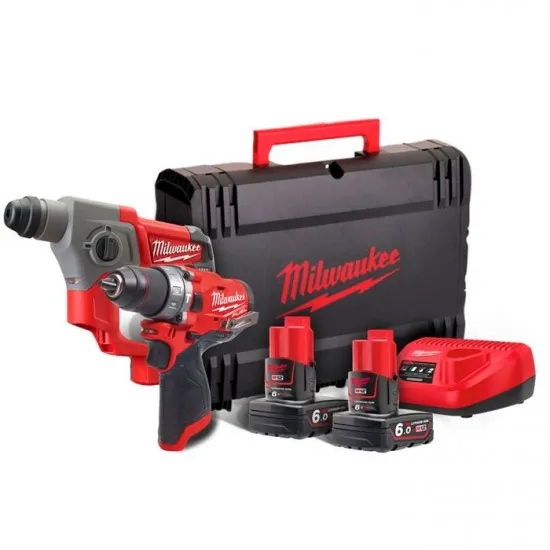 Set Milwaukee M12 FPP2B-602X (4933459813)