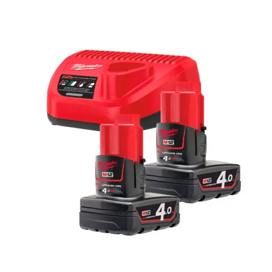 Ð?омплекÑ? аккÑ?мÑ?лÑÑ?оÑ?а и заÑ?Ñдного Ñ?ÑÑ?Ñ?ойÑÑ?ва Milwaukee M12NRG-402 (4933459211)