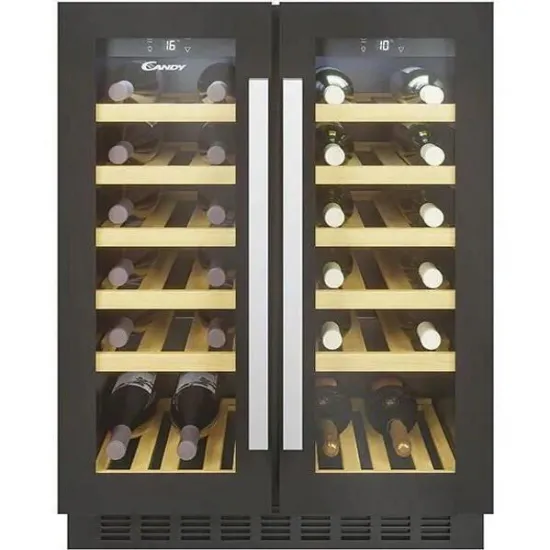 Винный шкаф Candy CCVB 60D/1 Black