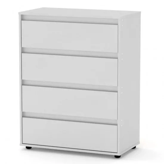 Comodă Kompanit 4 (80 cm), White