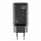 Încărcător Cellularline GAN 65 W, Black (Micro USB)