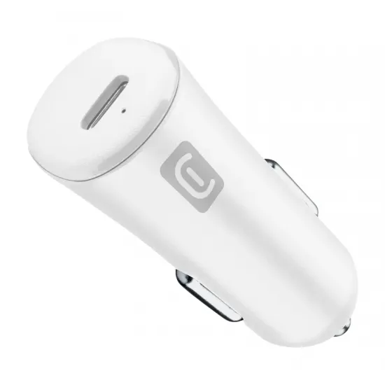 Încărcător auto Cellularline USB-C 20 W, White