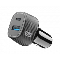 Încărcător auto Cellular Dual Kit 18W+ PD 30W 48 W, Black Încărcător auto Cellular Dual Kit 18W+ PD 30W 48 W, Black