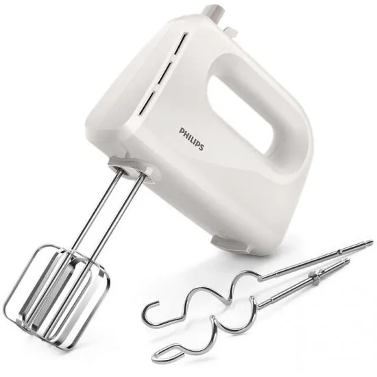 Mixer manual Philips HR3705/00 White (300 W)