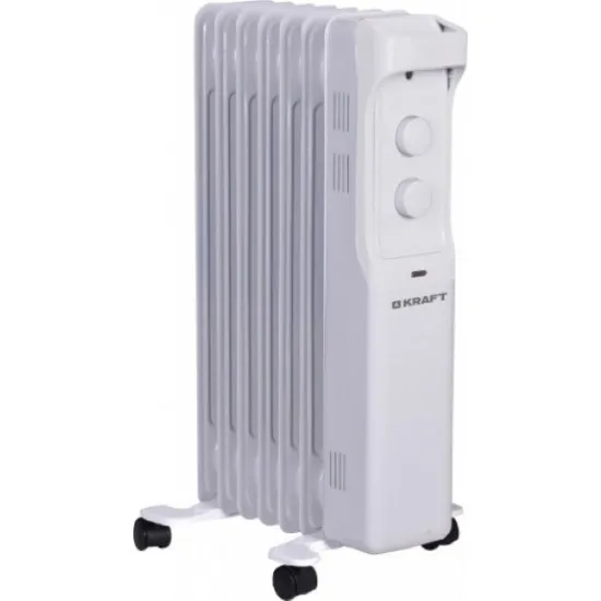 Calorifer pe ulei Kraft KF-ORC757TSW White (1500 W)