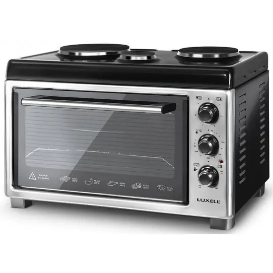 Cuptor electric cu arzătoare Luxell LX13577 Inox (40 l)
