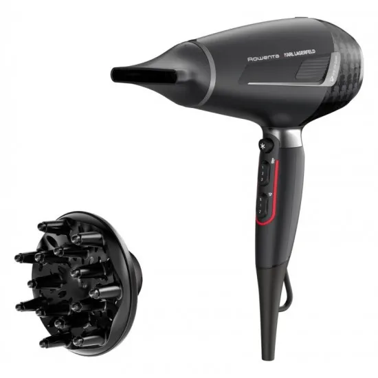 Uscător de păr Rowenta CV888LF0, 2200 W, Black