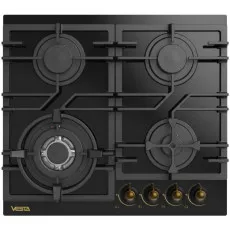 Plită gaz Vesta BH6060IСG/RBL Black