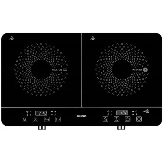 Плита настольная Sencor SCP4001BK Black
