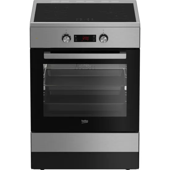 Aragaz standart Beko FSM69301XCT Inox