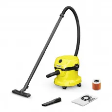 Пылесос хозяйственный Karcher WD 2 Plus V-12/4/18/C (1.628-009.0) Yellow/Black (1000 Вт)