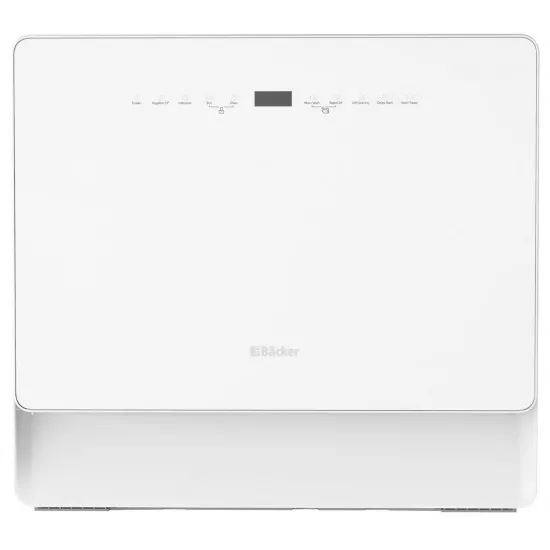 Maşina de spalat vase compactă Backer WQP4-2501 A White