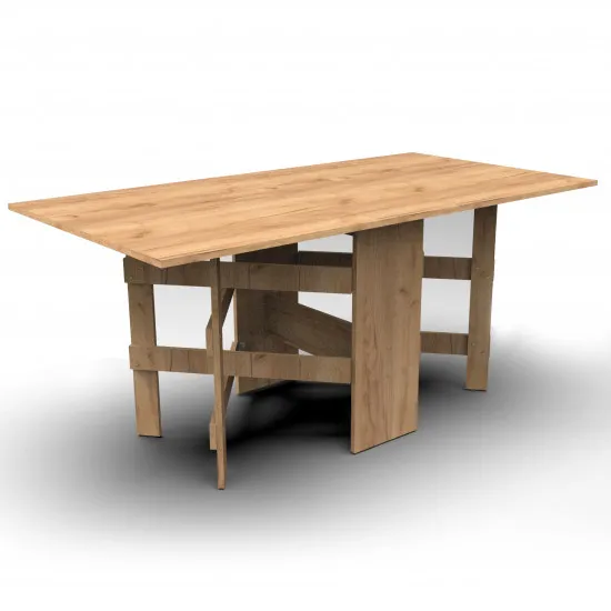 Masă pentru bucătărie ML-Mobila 88x170, Stejar auriu