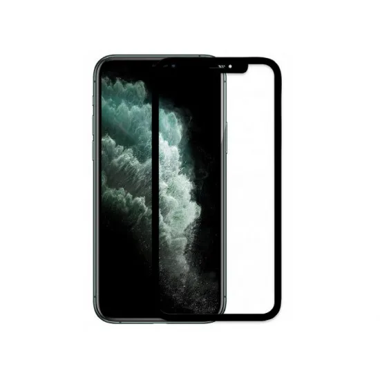 Sticlă de protecție Helmet Diamond Glass 5D Frame Black pentru Apple iPhone 11