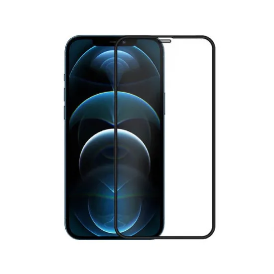Защитное стекло Helmet Diamond Glass 5D Black для Apple iPhone 12 Pro Max
