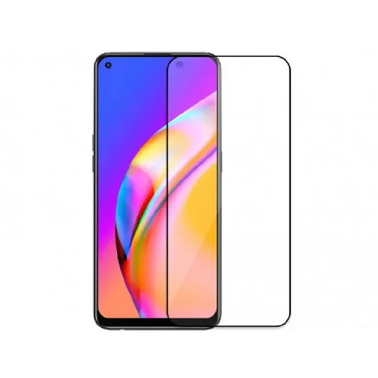 Защитное стекло Helmet Diamond Glass 5D Black для Oppo Reno 7 4G