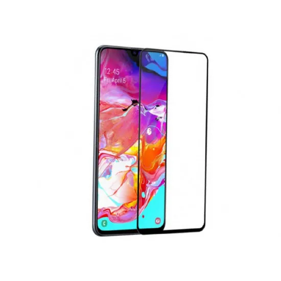 Защитное стекло Helmet Diamond Glass 5D Black для Samsung Galaxy A73/A71