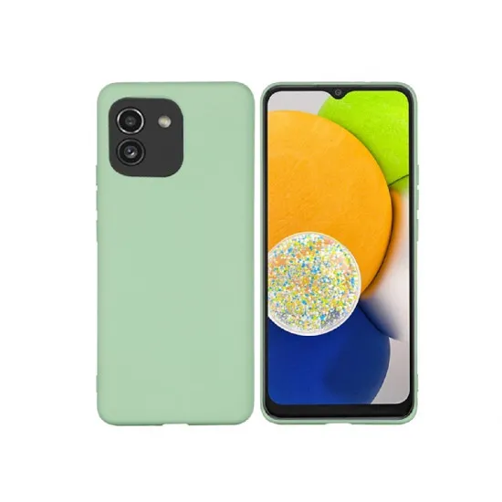 Чехол Helmet Liquid Silicone для Samsung Galaxy A04, Green