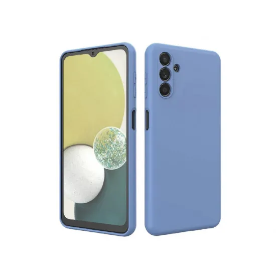 Husă Helmet Liquid Silicone pentru Samsung Galaxy A04S, Blue