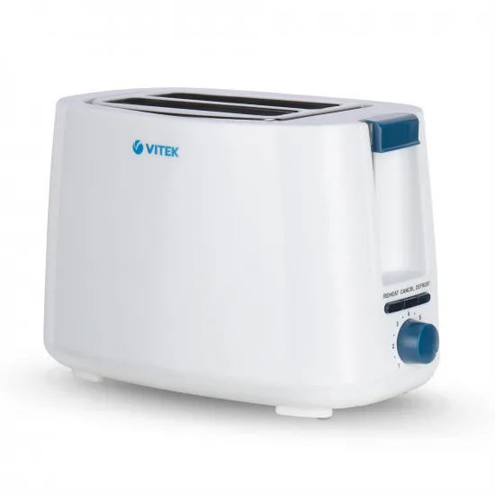 Prăjitor de pâine Vitek VT-1577 White (750 W)