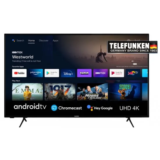 Телевизор Telefunken 55UA9300 Black (55"/UHD 4K)