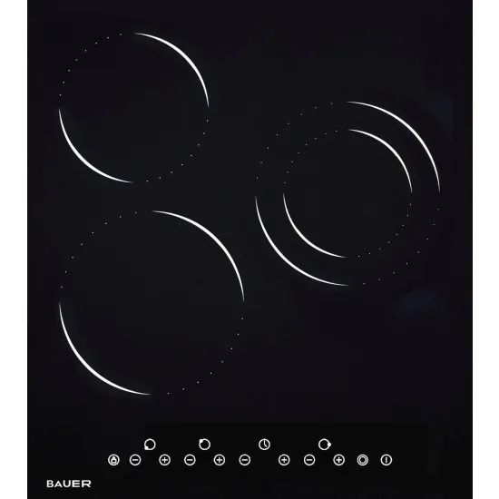 Plită electrică Bauer PR 4031ET-A1 Black