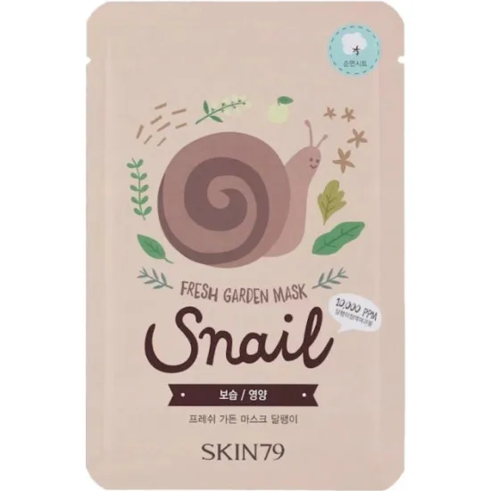 Skin79 Fresh Garden Mask (Snail) - Masca pentru fata cu filtrat de melc