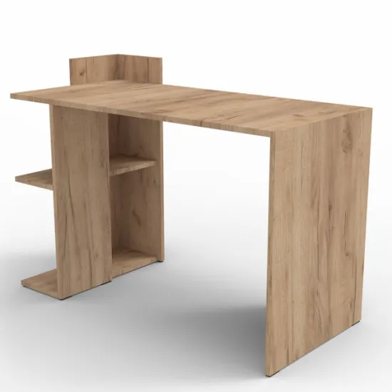 Masă calculator ML-Mobila ML-9 (sting), Stejar auriu