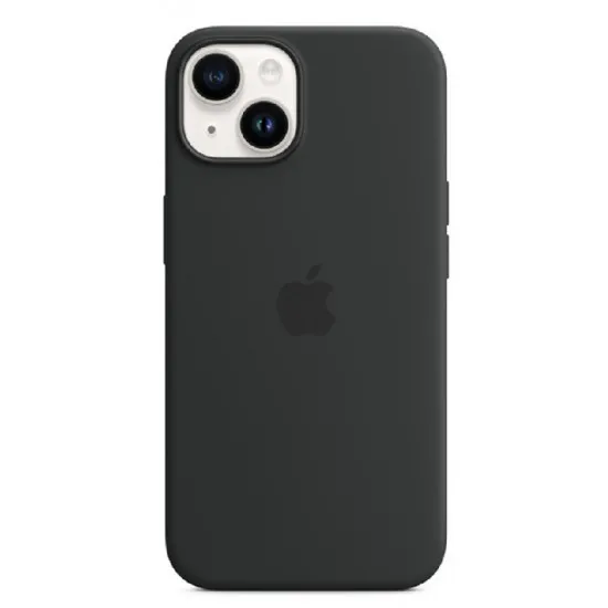 Husă Helmet Silicone case with MagSafe pentru iPhone 14, Midnight