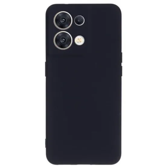 Husă OPPO Liquid Silicone pentru Oppo Reno 8 5G, Black