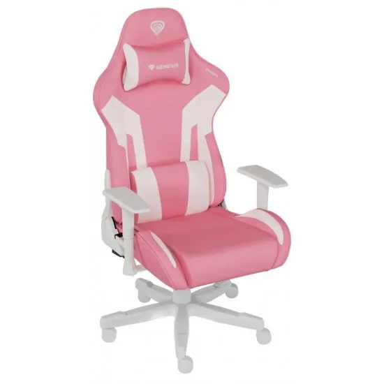 Fotoliu de gaming Genesis Nitro 710, Pink/White