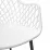 Стул Decoprim SL-7019, White/Black Legs