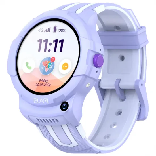 Ceas pentru copii Elari KidPhone 4G Wink Liliac
