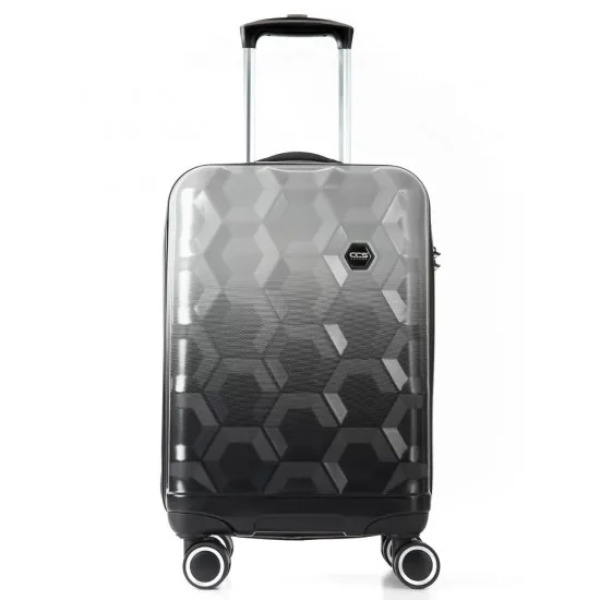 Чемодан CCS 5226 S, Black/Grey