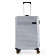 Valiză National Geographic N-2004 S, Silver Valiză National Geographic N-2004 S, Silver