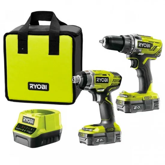 Набор RYOBI R18DDID-220S (5133003577)